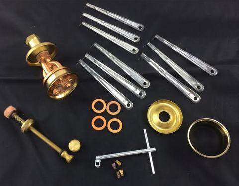(image for) Parts Kit for 2412 Brass Stove - Click Image to Close