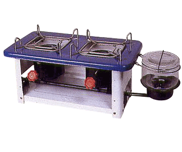 Burnsco 2 Burner and Oven Camping Stove